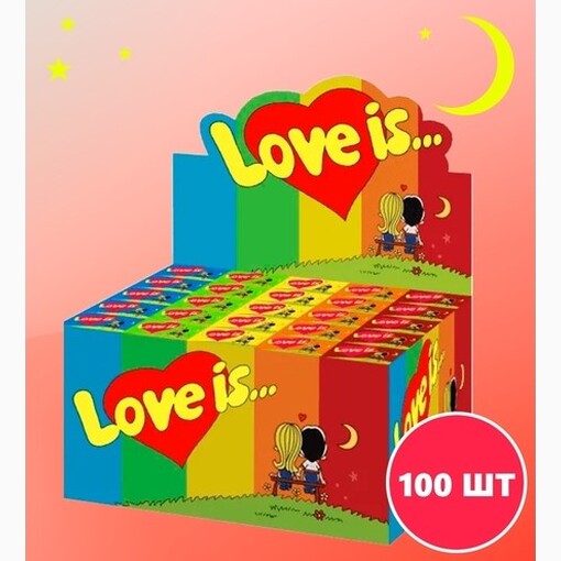 Набор жвачек "Love is"