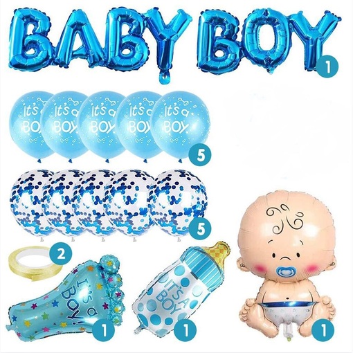 Набор шаров на выписку "IT'S A BOY "