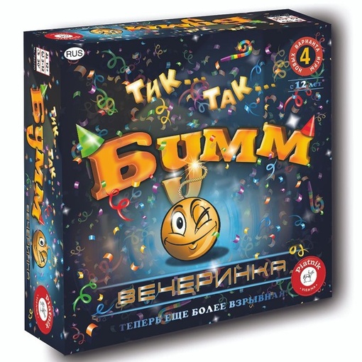 Настольная игра "Тик-Так Бумм Вечеринка"