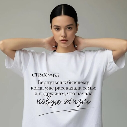 Футболка "Женские страхи"
