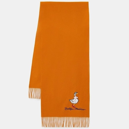 Шарф Boutique Moschino "Гуси стайл"