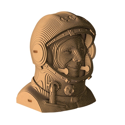 3D пазл из картона "Юрий Гагарин"