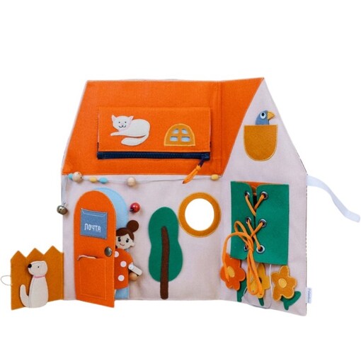 Развивающий бизиборд "Palamboo House"