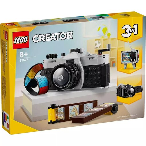 Конструктор LEGO 3 в 1 "Ретро камера"