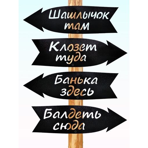 Указатели "Правила садового движения"
