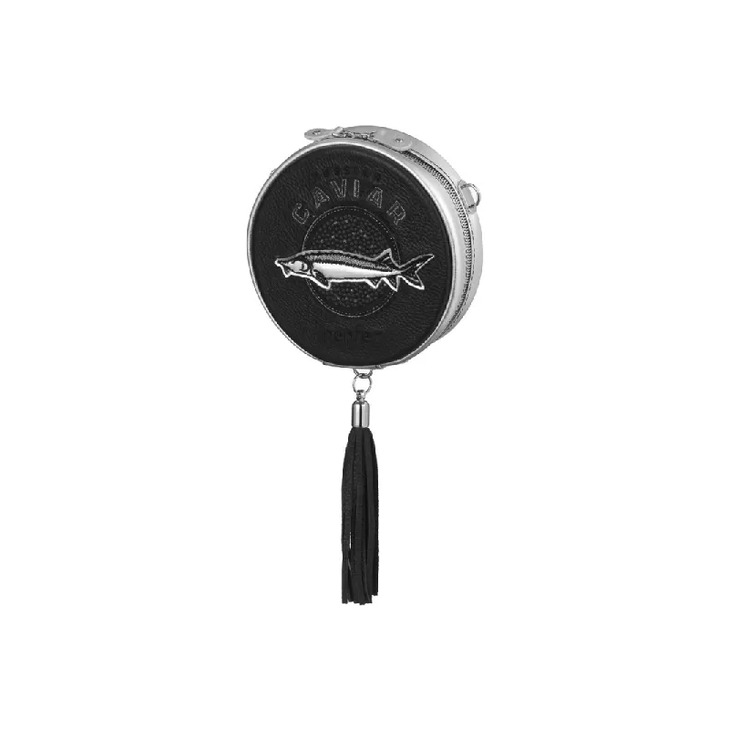 Мини сумка "CAVIAR S BLACK"
