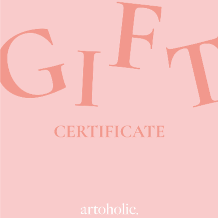 Сертификат "Аксессуары Artoholic"