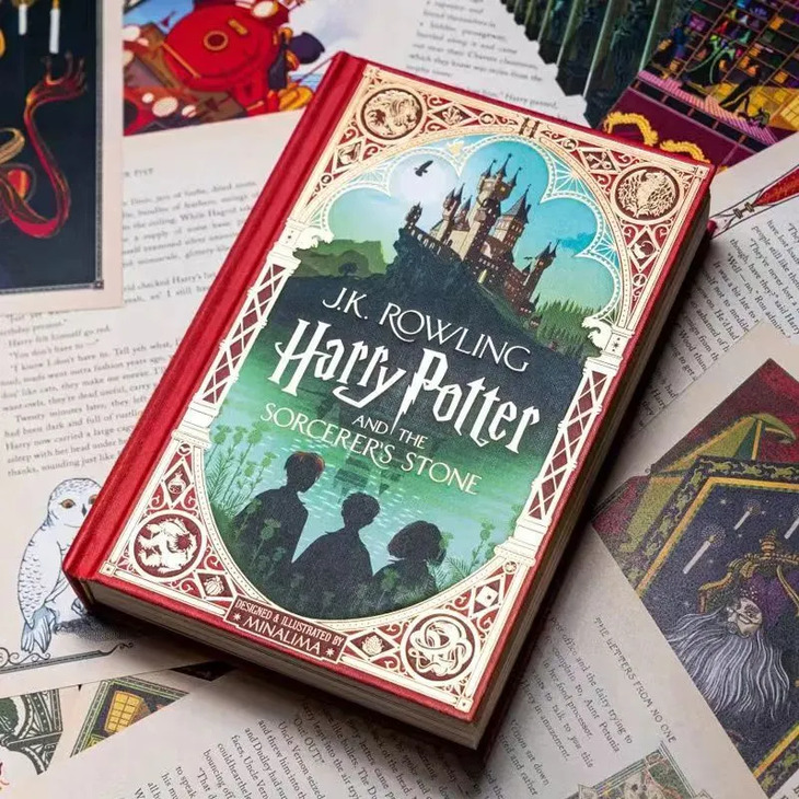3D книга на английском "Гарри Поттер"