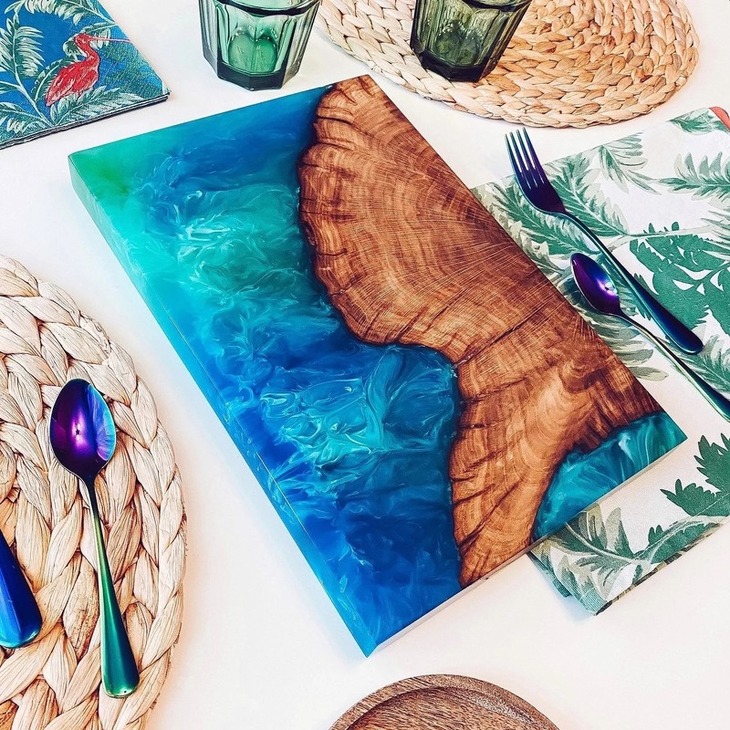Доска для подачи "Шёпот волн"