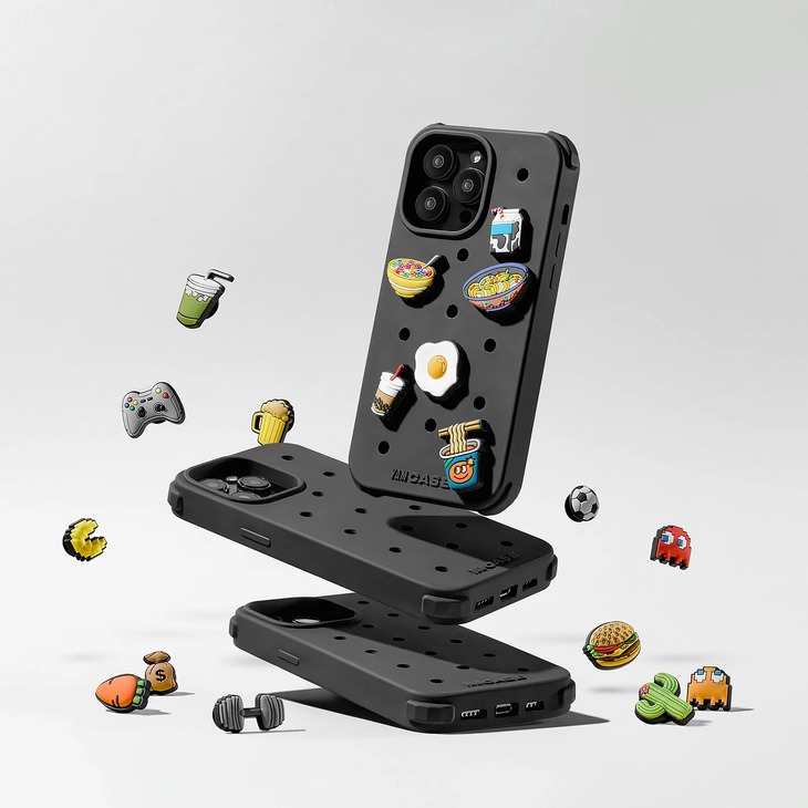 Чехол для iPhone "Jibbitz"