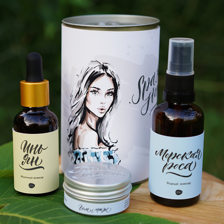 Эко набор косметики "SPA SEA STONE"
