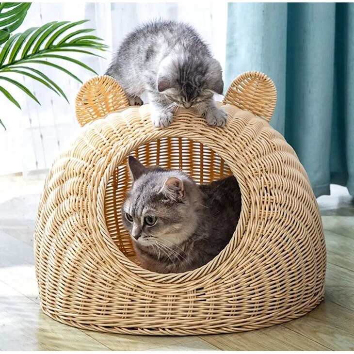 Кошачий домик "Ушастое жилище"