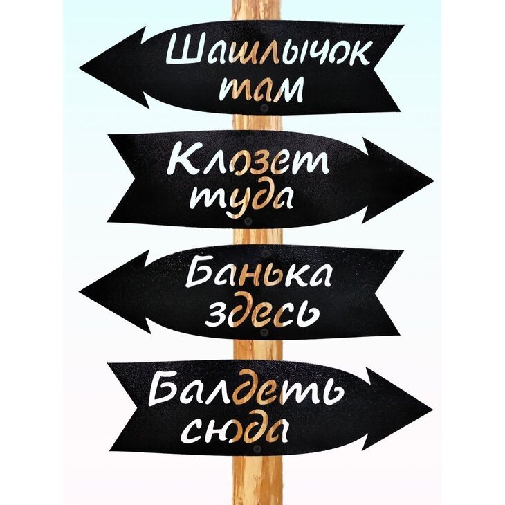 Указатели "Правила садового движения"